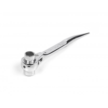 Ключ коликовый торцевой трещоточный 12х14 хром HORTZ