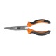 Плоскогубцы радиотехнические с удлиненными губками 180 хромирование HORTZ