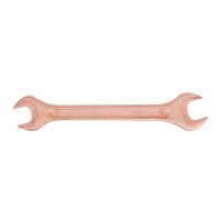 Ключ гаечный рожковый двусторонний 19х22 мм омеднение (7811-0024)