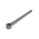 Ключ накидной односторонний 8 мм прямой длинная ручка HORTZ