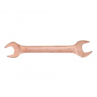 Ключ гаечный рожковый двусторонний 27х30 мм омеднение (7811-0041)