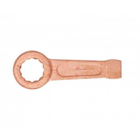 Ключ накидной односторонний ударный 65 мм омеднение