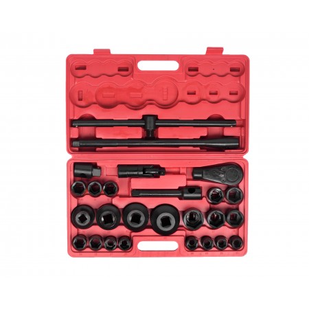 Набор головок торцевых, шестигранные, N7 21-65 мм 3/4