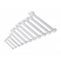 Набор ключей гаечных комбинированных 11 шт. (6-22) хром. HORTZ