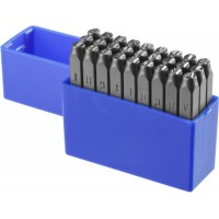 Клейма ЗУБР буквенные латинские, шрифт 5мм