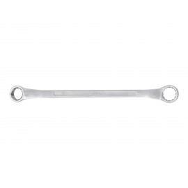 Ключ накидной двусторонний 19х22 мм сатин финиш HORTZ