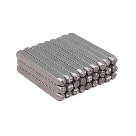 Клейма ударные буквенные № 5 латиница стальные SITOMO