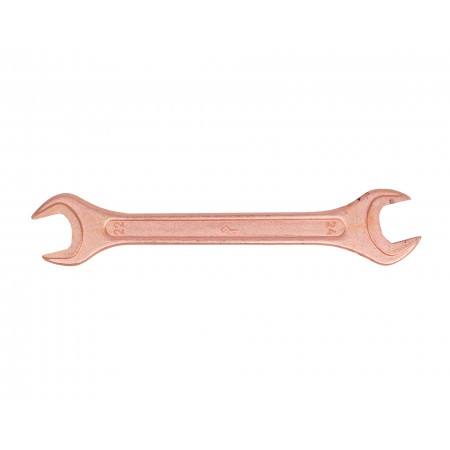 Ключ гаечный рожковый двусторонний 22х24 мм омеднение (7811-0025)