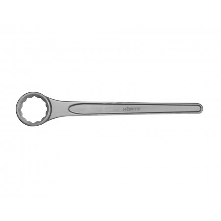 Ключ накидной односторонний 115 мм прямой длинная ручка HORTZ