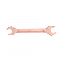 Ключ гаечный рожковый двусторонний 24х27 мм омеднение (7811-0026)