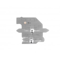 Шаблон сварщика WG 1 нержавеющая сталь Микрон