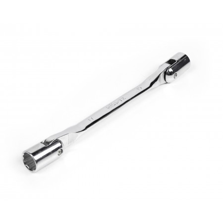 Ключ торцевой шарнирный 17х19 хром HORTZ