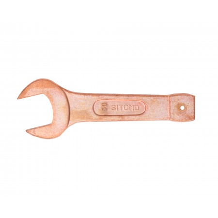 Ключ гаечный рожковый односторонний ударный 50 мм омеднение SITOMO