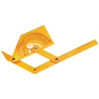 Угломер-квадрант 180 гр. пластиковый 90x155 мм