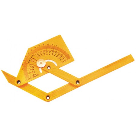Угломер-квадрант 180 гр. пластиковый 90x155 мм