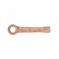 Ключ накидной односторонний ударный 17 мм омеднение