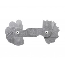 Набор шаблонов радиусных №3 (R 7-25мм) с калибровкой ЧИЗ