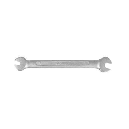 Ключ гаечный рожковый двусторонний 4х5 мм сатин финиш HORTZ (7811-0001)