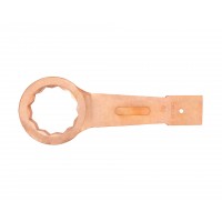 Ключ накидной односторонний ударный 80 мм омеднение SITOMO