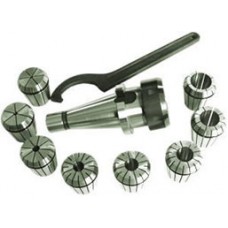 Патрон цанговый 30 с набором цанг ER25 из 10шт(3-16мм)