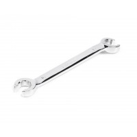Ключ накидной разрезной двусторонний 16х18 мм хромирование HORTZ