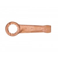 Ключ накидной односторонний ударный 41 мм омеднение