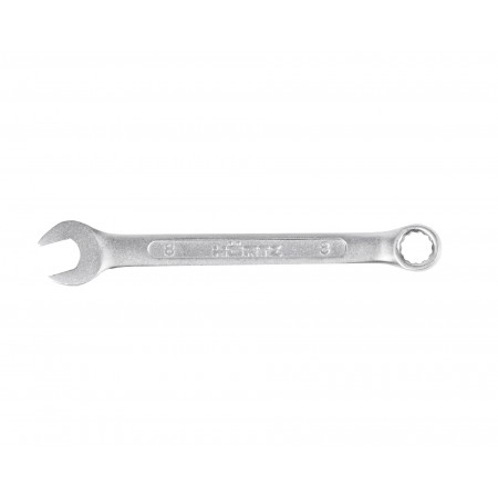 Ключ гаечный комбинированный 8х8 хромирование HORTZ