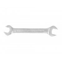 Ключ гаечный рожковый двусторонний 17х19 мм хромирование HORTZ (7811-0023)