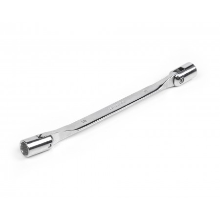 Ключ торцевой шарнирный 10х11 хром HORTZ