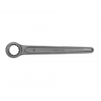 Ключ накидной односторонний 16 мм прямой длинная ручка HORTZ