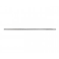 Линейка металлическая с двусторонней шкалой 500 мм