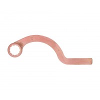 Ключ накидной серповидный 46 мм омеднение