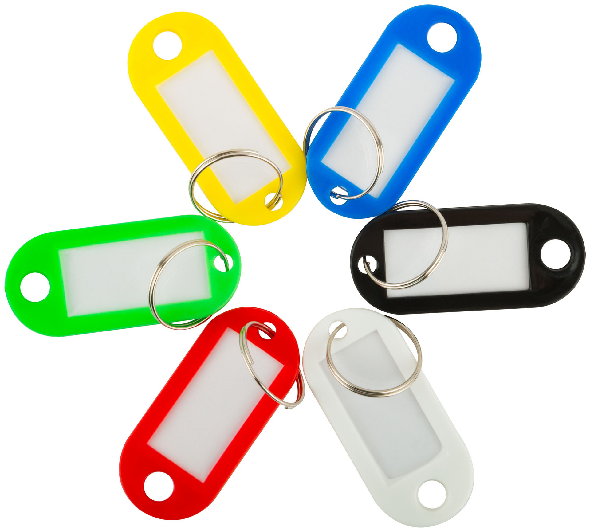 Бирки для ключей, набор 6 шт. (67402М)