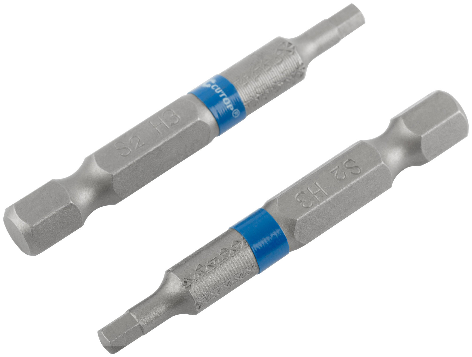 Биты стальные, 2 шт., CUTOP Profi, HEX3, 50 мм (83-647)