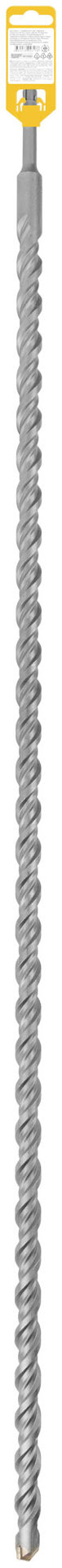 Бур по бетону SDS PLUS, Профи, W-образная вставка, двойная спираль, 22 х 1000 мм (32866)