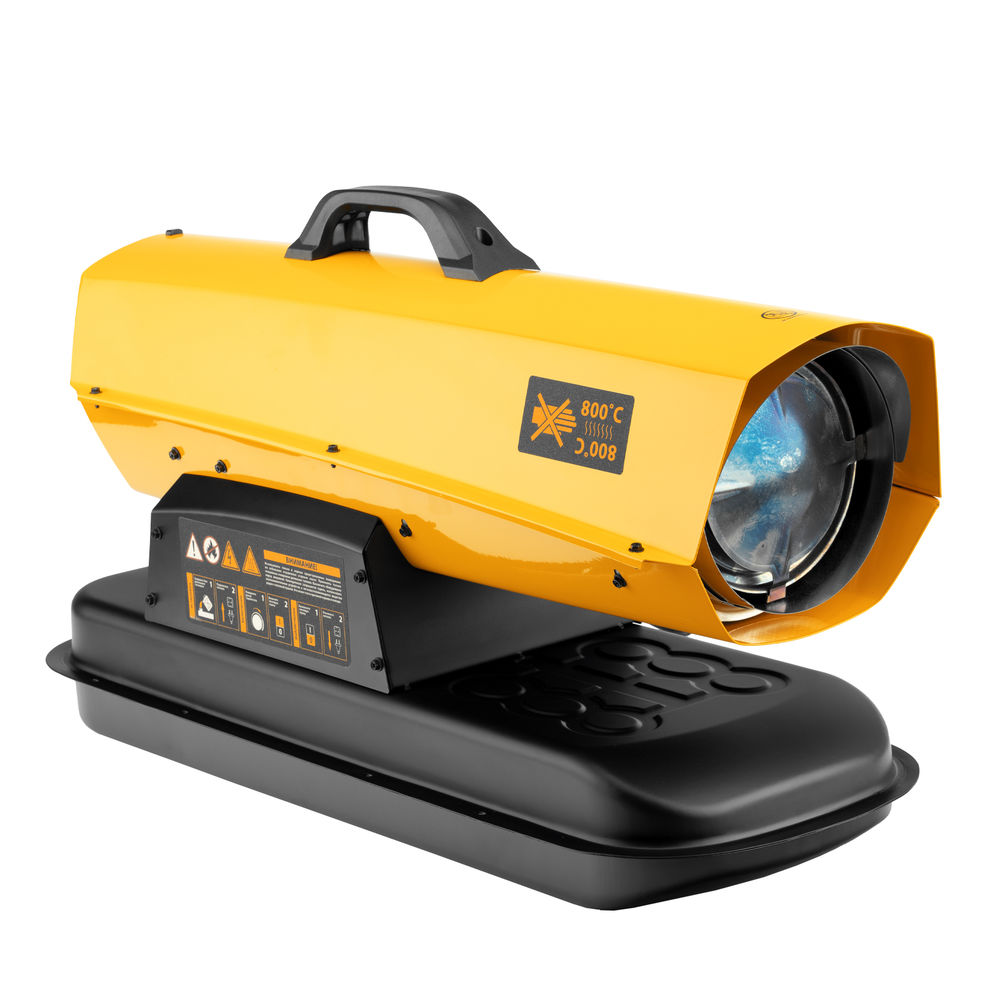 Дизельная тепловая пушка DHG-25i, 25 кВт, 600 м3/ч, прямой нагрев, термостат Denzel (96483)