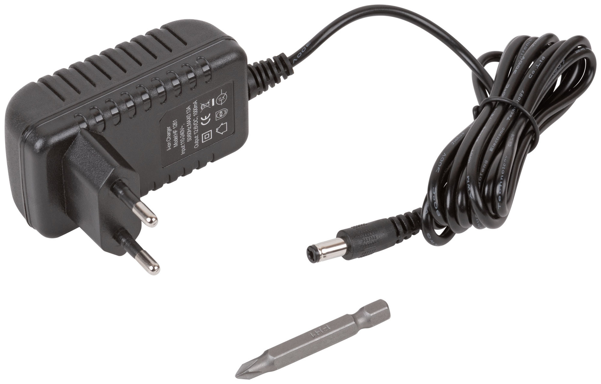 Дрель-Шуруповерт акк. 12 В; 0-650 об/мин; 15 Нм; 1 (Li-Ion) 1,3 Ач; 1 ч.; рез. накл.; коробка (80179)