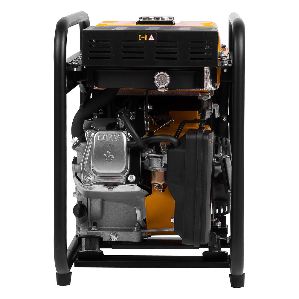 Генератор инверторный GT-3500iF, 3.5 кВт, 230 В, бак 5 л, открытый корпус, ручной старт Denzel (94705)
