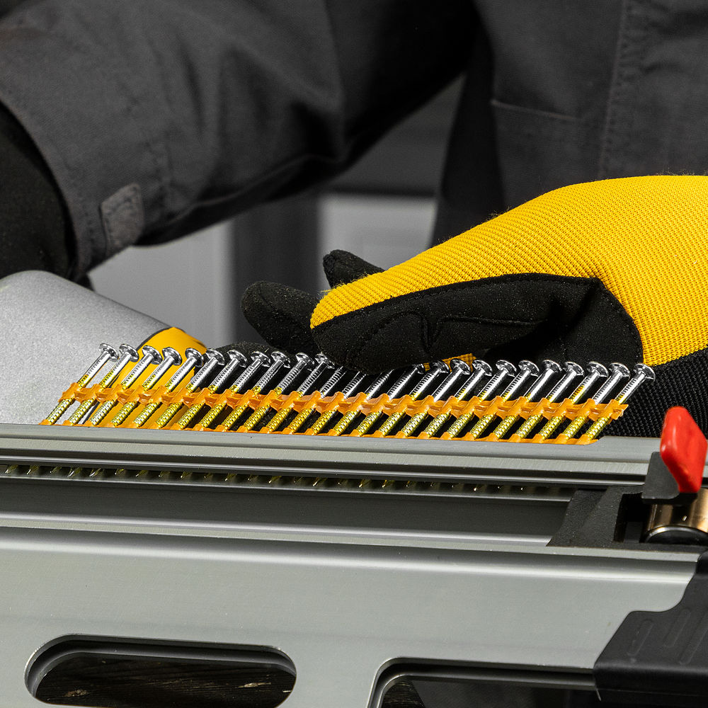 Гвозди для пнев. нейлера (оцинк.) длина - 50 мм, диам. - 2,9 мм, 2000 шт. Denzel (57682)