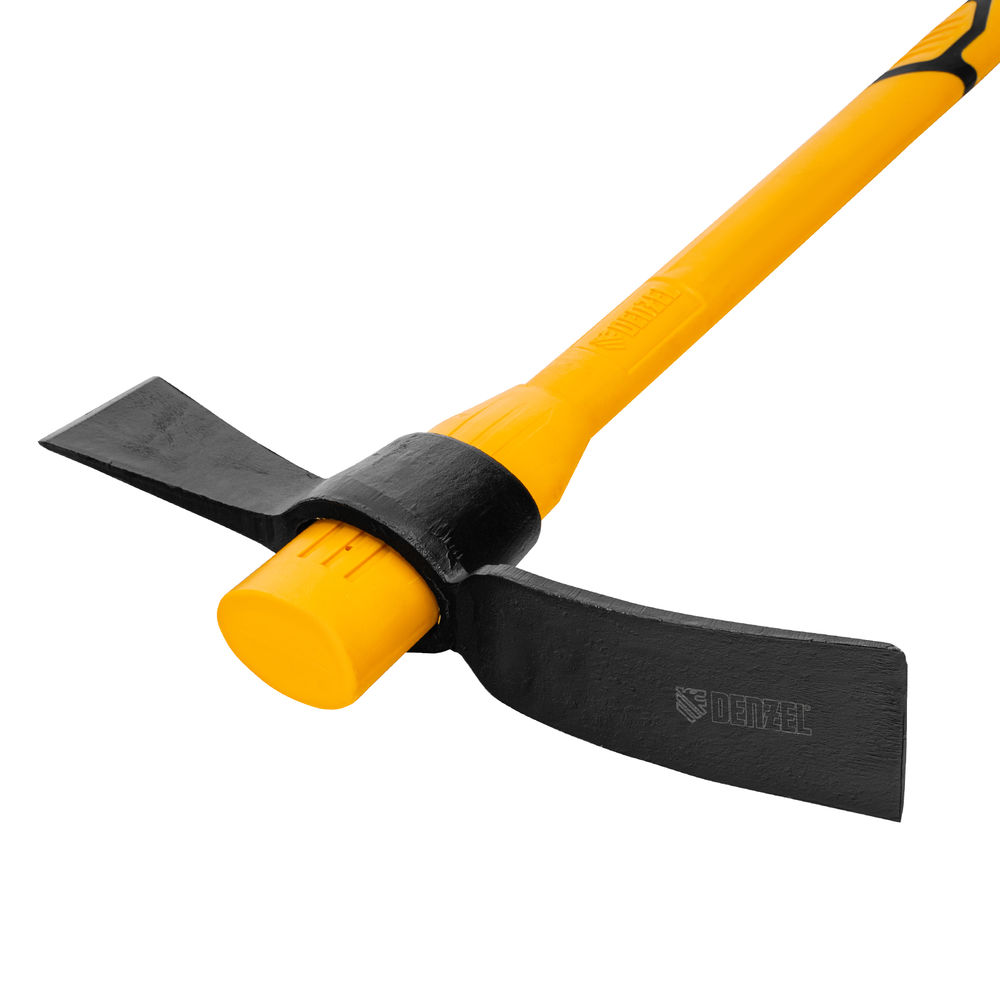 Кирка-топор 2250 г, фиберглассовая обрезиненная рукоятка 900 мм Denzel (21837)