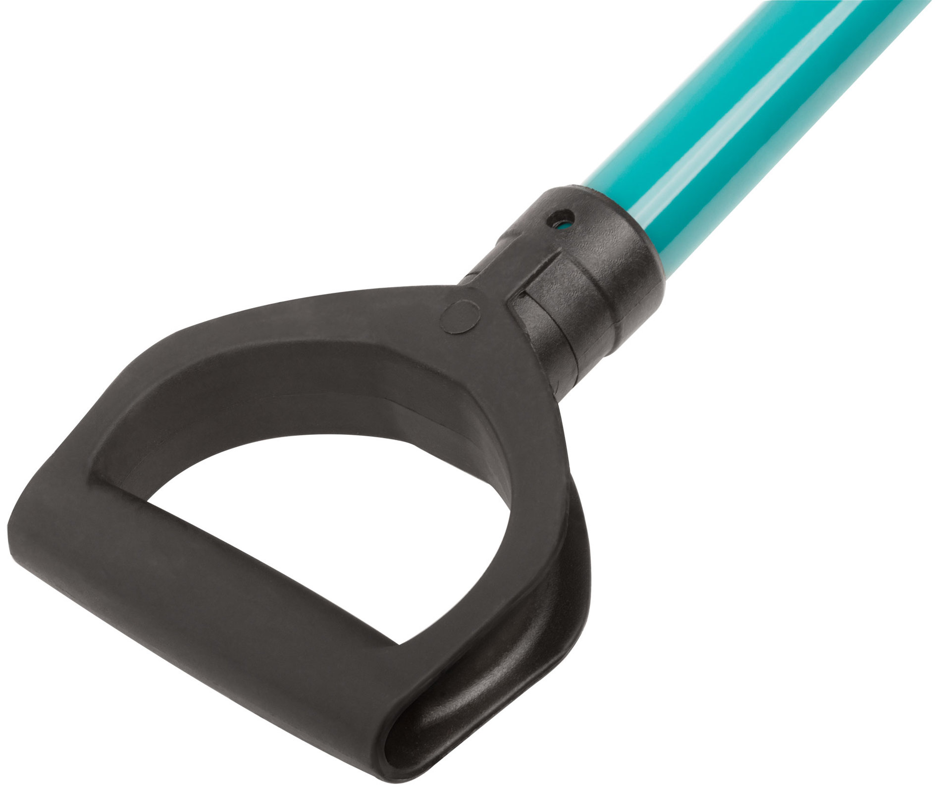 Лопата для уборки снега тротуарная стальная оцинкованная, алюминиевый черенок 500х330х1320 мм (68127)