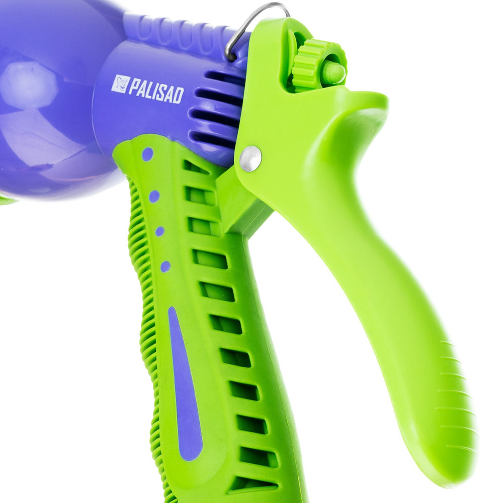 Набор для подключения шланга 3/4,пистолет 8 режимов полива, адаптер, 2 соединителя Palisad (65177)