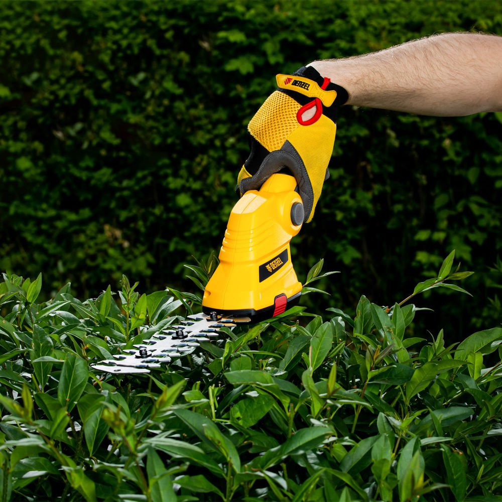 Ножницы-кусторез с телескопической штангой аккумуляторные G801E с акк. 7.2В Li-Ion 1.5 Ач Denzel (96815)