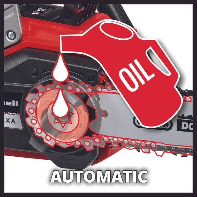 Пила цепная акк. Einhell PXC FORTEXXA 18/30, 18В,шина Oregon 30см,зам.цепи б.ключа,без АКК и ЗУ (4600010)