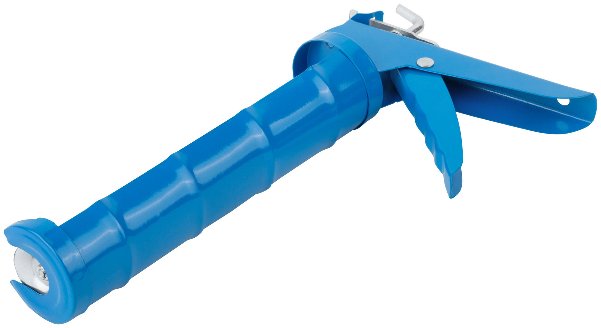 Пистолет для герметика 225 мм полукорпусной, зубчатый шток (14219)