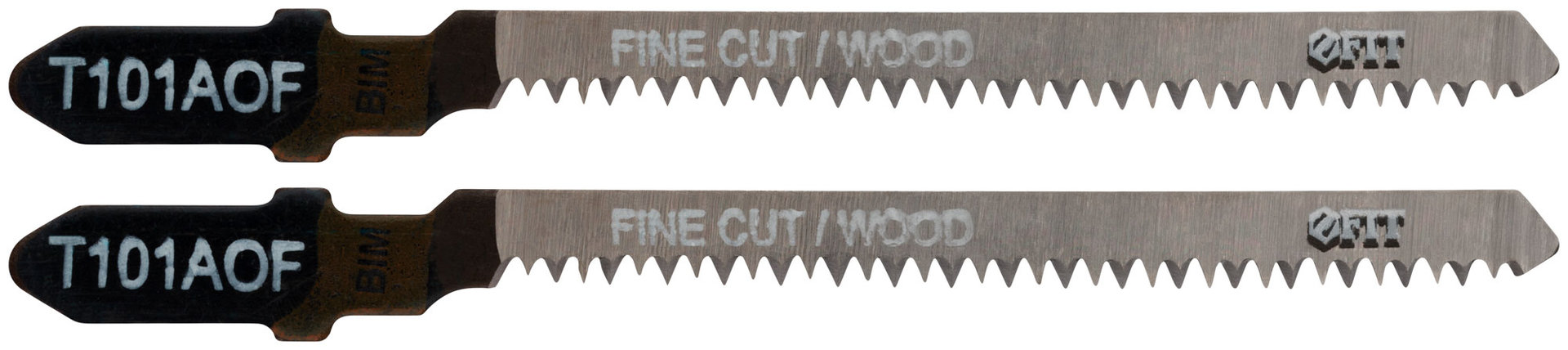 Полотна по дереву, Bimetal, остроконечные зубья, 82/57/1,4 мм (Т101AOF), 2 шт. (40952)