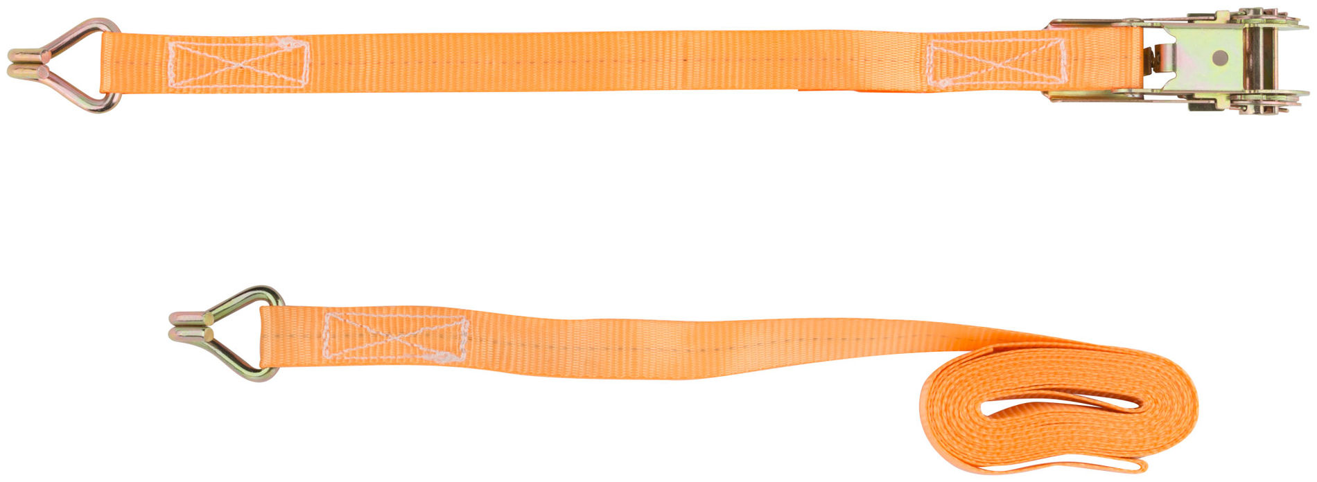 Ремень для крепления груза, храповый механизм, лента 25 мм х 5 м, 800 кг (77-253)