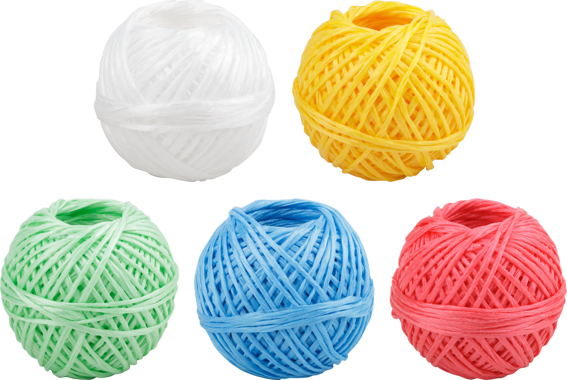 Шпагат полипропиленовый 1000 текс, 50 м белый (68161)