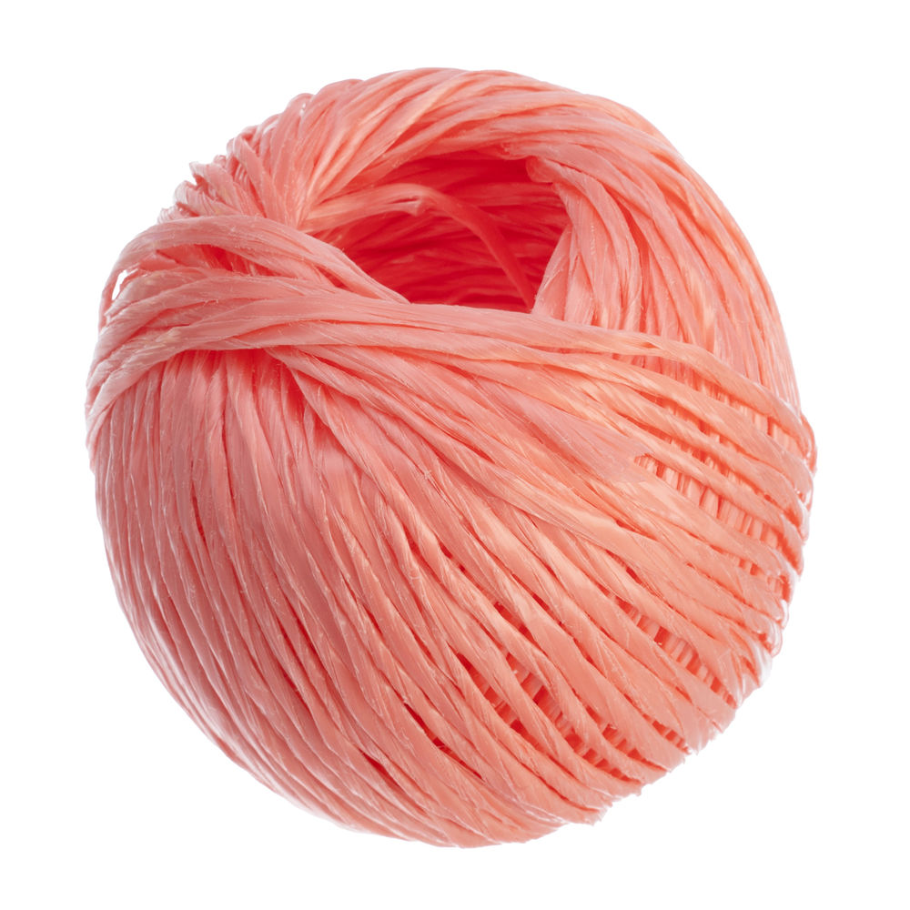 Шпагат полипропиленовый красный, 1.7 мм, L 60 м, Сибртех (93975)