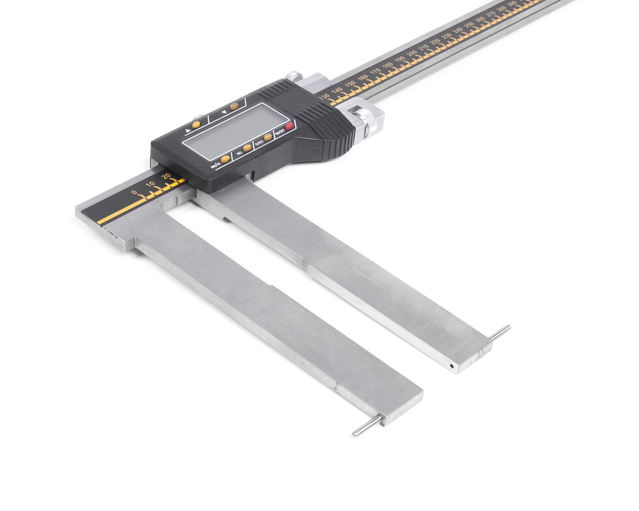 Штангенциркуль для внутренних канавок ШЦЦСК-4-500 0,01 (80-500) электронный губки 150мм SHAN